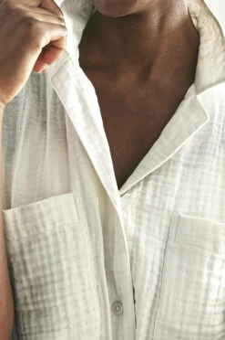 Online Home Skjorte Candela Camp Collar Homewear