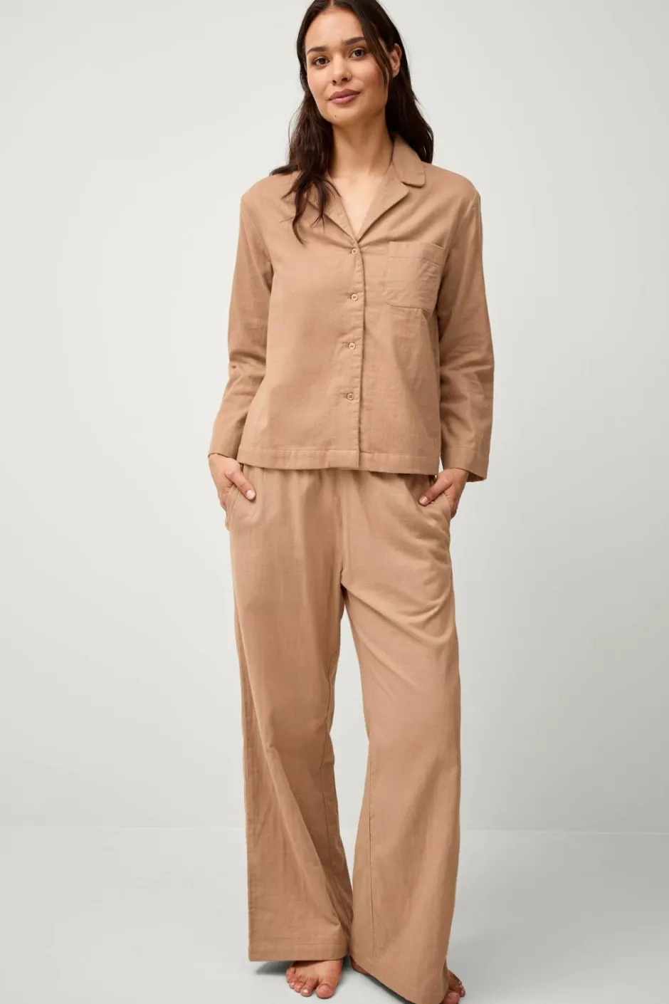 Ellos Home Skjorte Candela Peached^ Homewear