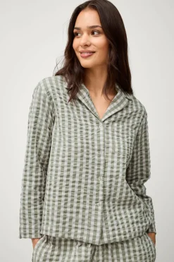 Ellos Home Skjorte Nell Check^ Homewear