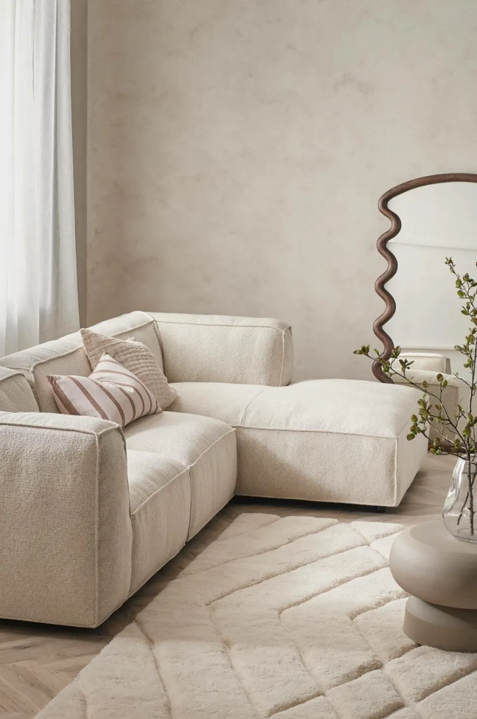 Home Sofa Bina 3-pers. med højrevendt chaiselong Sofaer & Lænestole