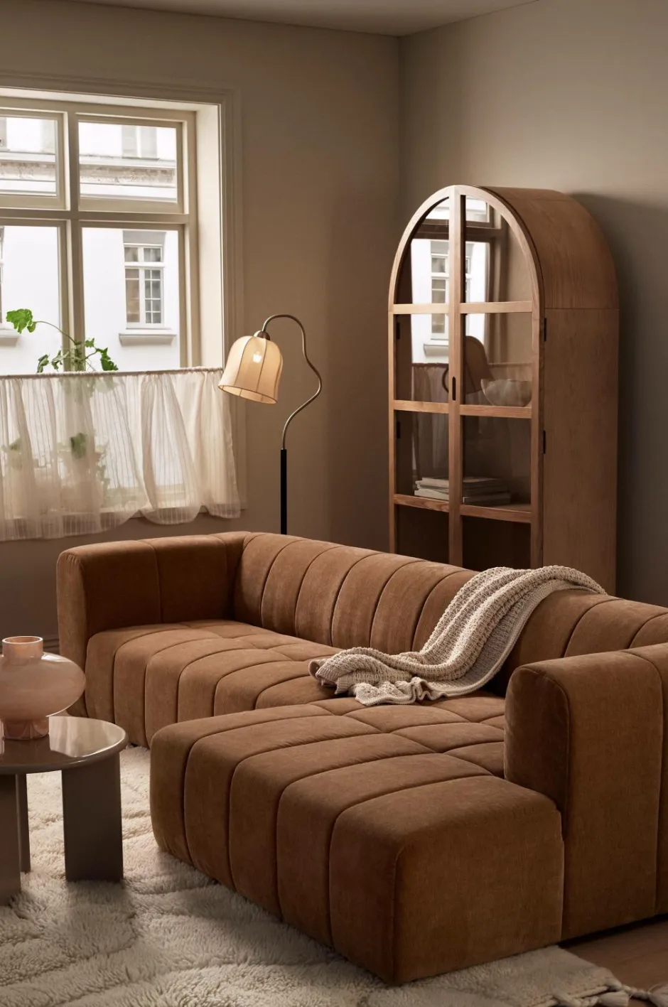 Ellos Home Sofa Corvetta 4-personers med Chaiselong^ Sofaer & Lænestole