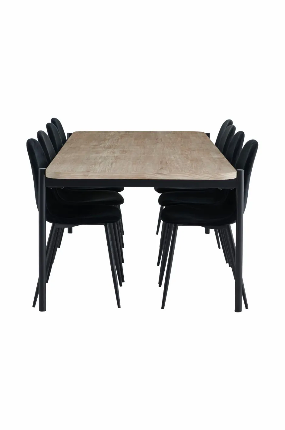Discount Home Spisebordssæt Gilda med 1 bord og 8 stole Spisegrupper