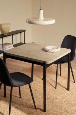 Ellos Home Spisebordssæt Gilda 2 Stolar, 75x85 cm^ Spisegrupper