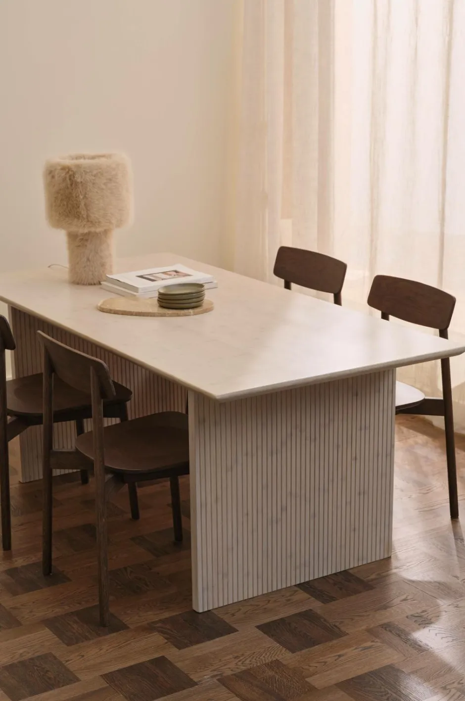 Ellos Home Spisebord Bamboo 180x89 cm^ Borde