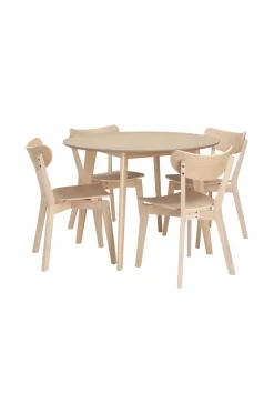 Ellos Home Spisegruppe Ridney med 1 bord + 4 stole^ Spisegrupper