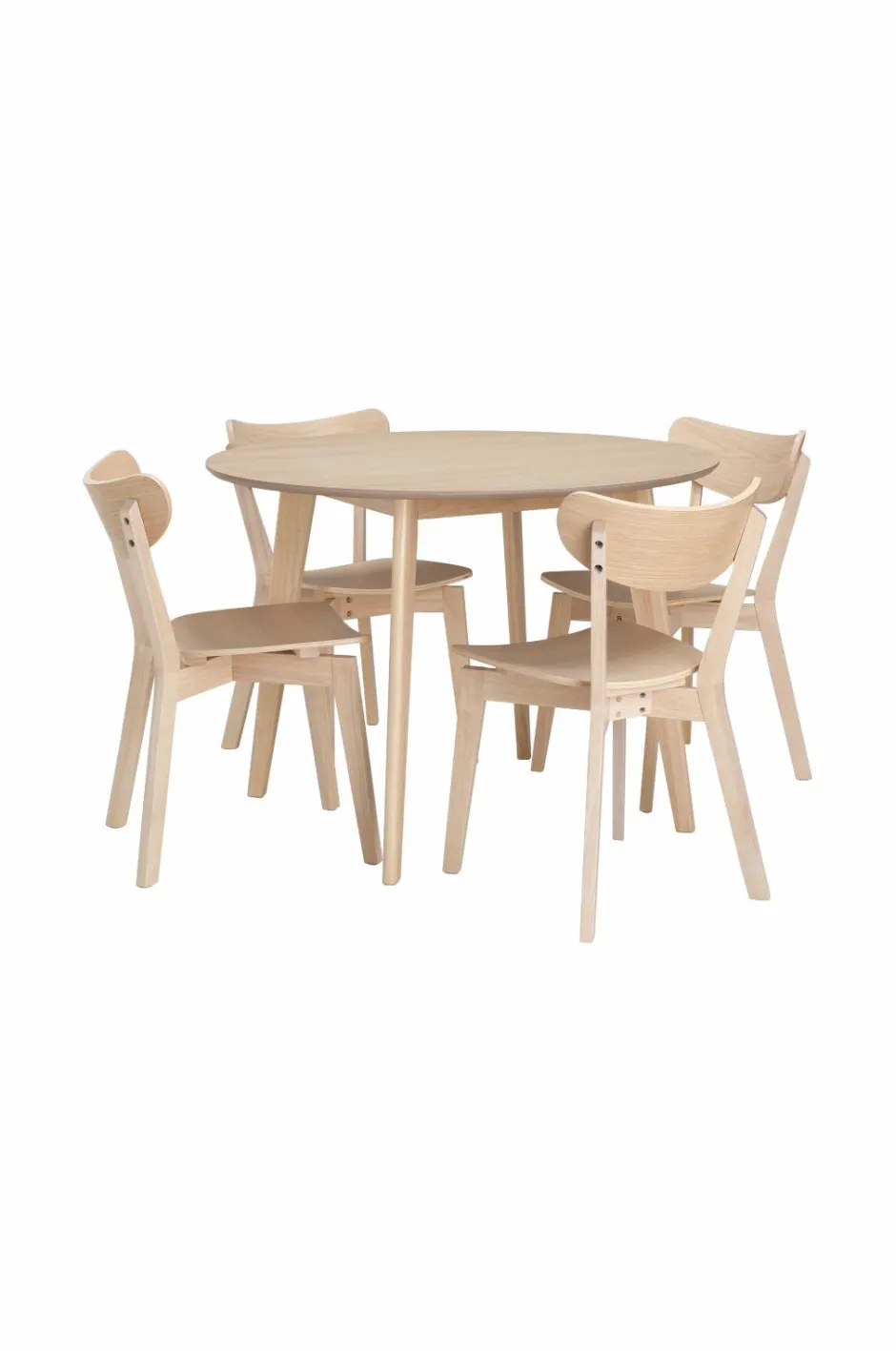 Ellos Home Spisegruppe Ridney med 1 bord + 4 stole^ Spisegrupper