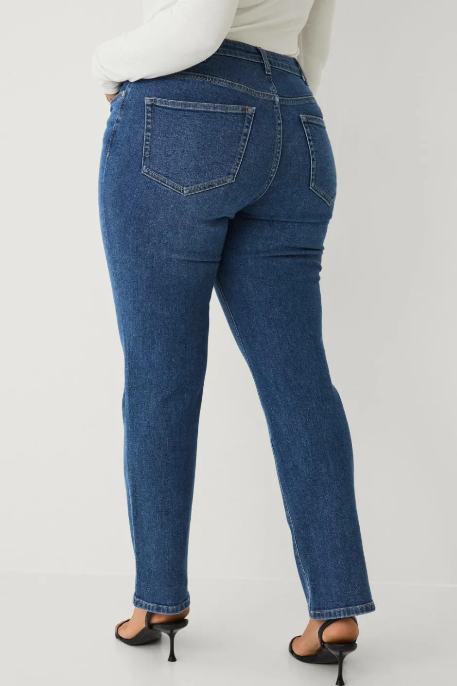 Plus collection Jeans Straight Dame Jeans