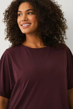 Sale Plus collection Top med brede ærmer Dame Toppe & Tank-Toppe