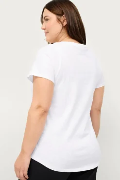 Best Plus collection Top med rund hals Dame Basistøj