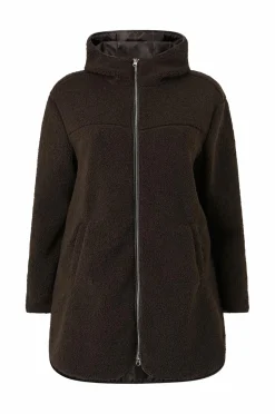 Ellos Plus collection Lang, foret fleecejakke^Dame Jakker & Frakker