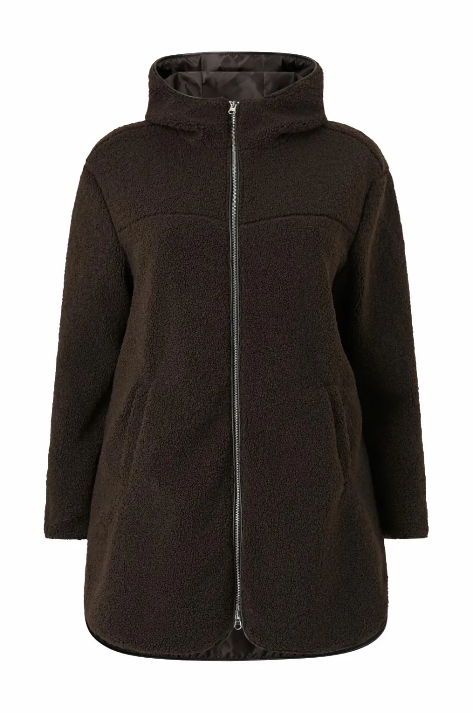 Ellos Plus collection Lang, foret fleecejakke^Dame Jakker & Frakker