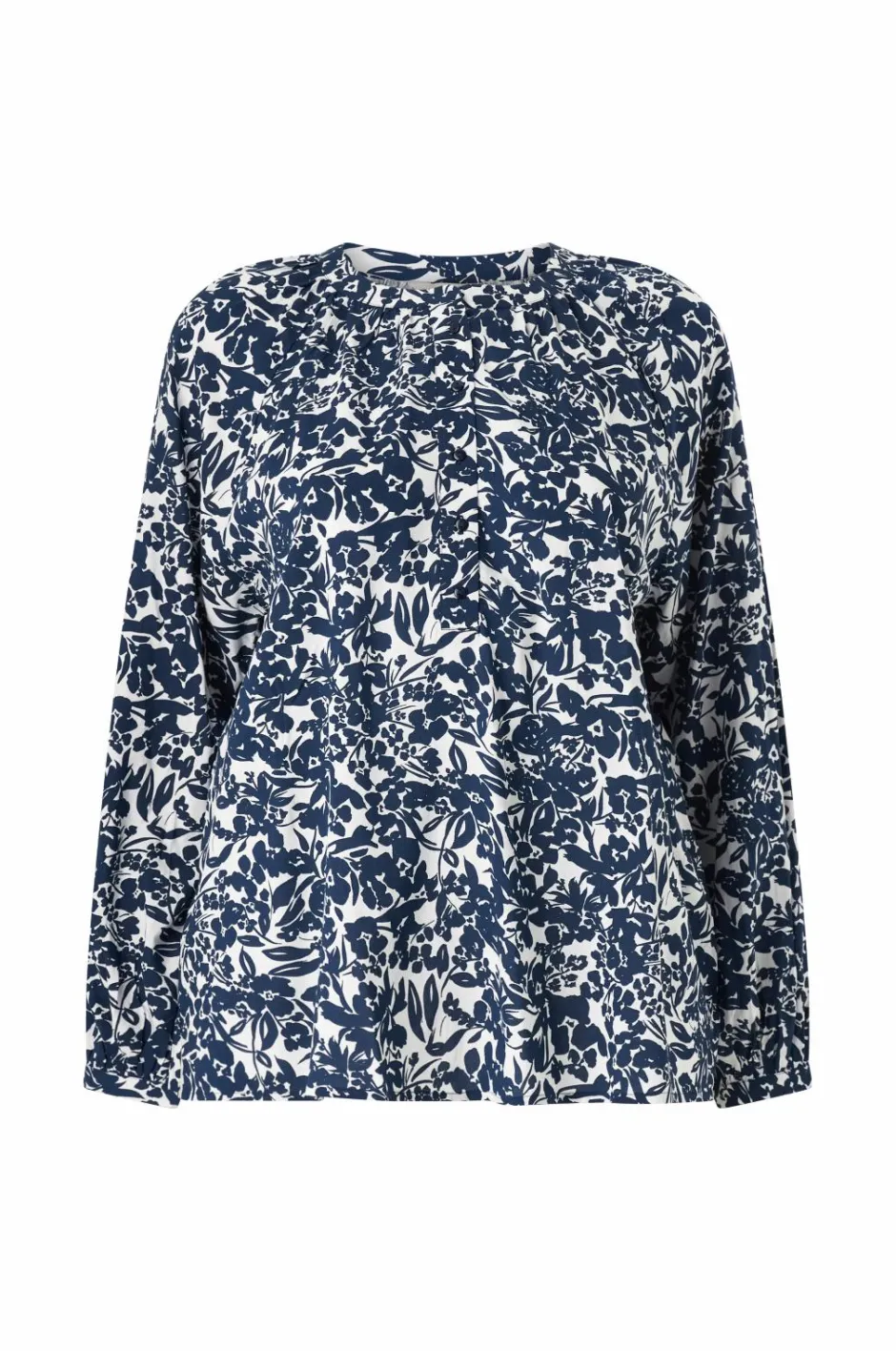 Ellos Plus collection Bluse med ballonærmer^Dame Skjorter & Bluser