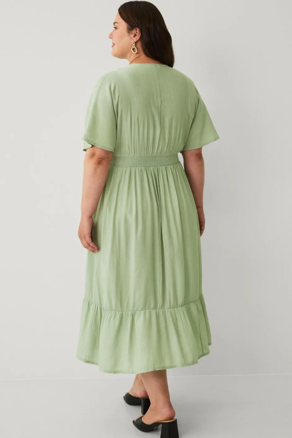 Ellos Plus collection Maxikjole med smock^Dame Kjoler