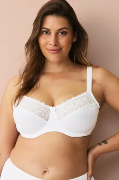 Sale Plus collection Minimiser bøjle-bh med meshforede skåle Dame Bh'Er