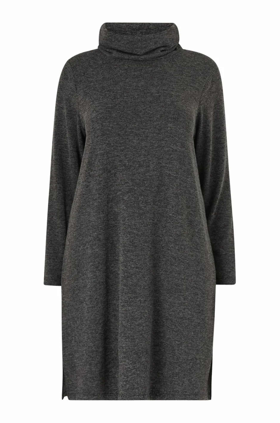 Ellos Plus collection Strikket kjole med turtleneck^Dame Kjoler