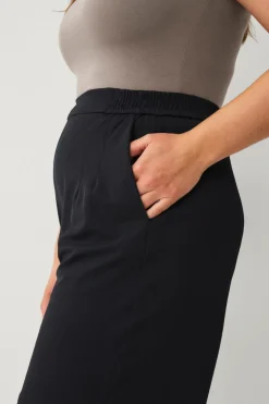 Plus collection Shorts med høj talje Dame Shorts
