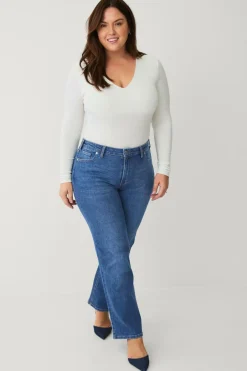 Ellos Plus collection Jeans Straight Wide^Dame Jeans