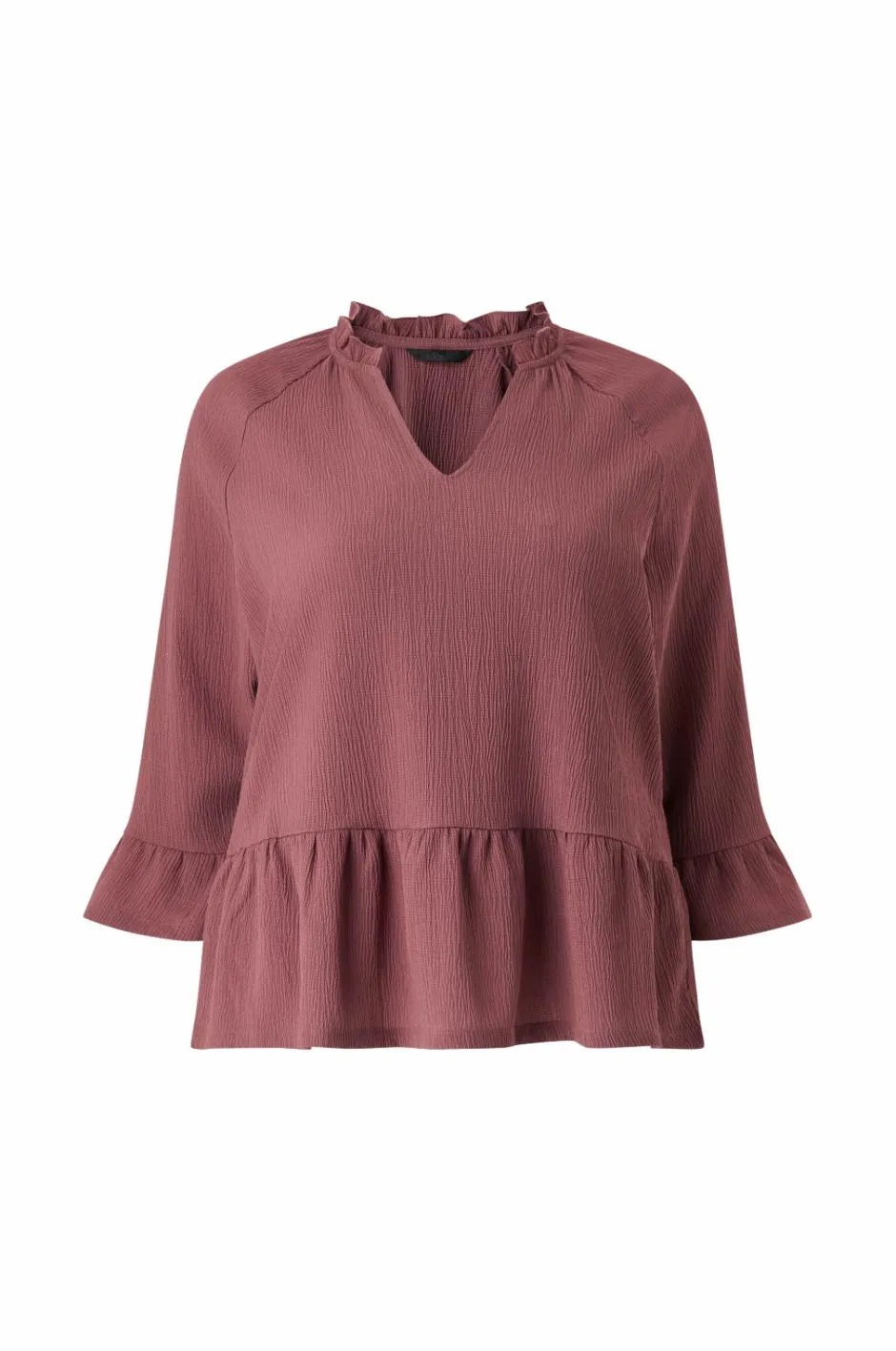 Ellos Plus collection Top i struktureret jersey^Dame Toppe & Tank-Toppe