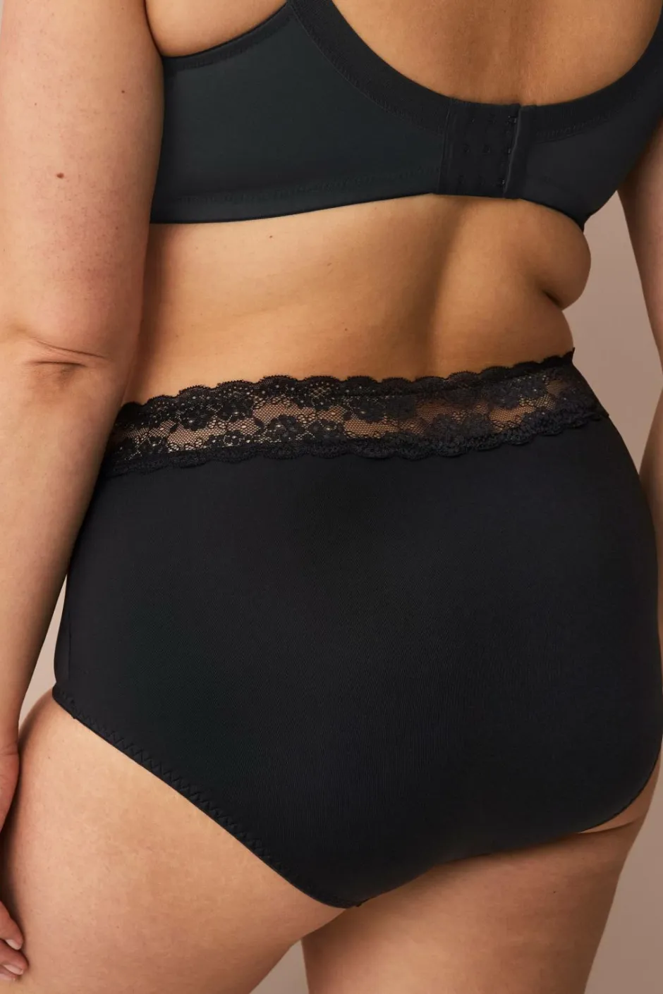 Ellos Plus collection Maxi-pink i høj model^Dame Trusser