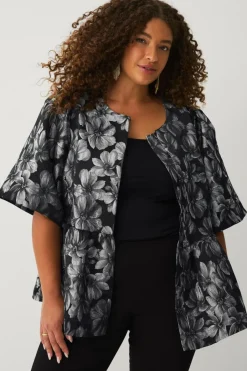 Ellos Plus collection Bluse med pufærmer^Dame Skjorter & Bluser