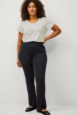 Sale Plus collection Soft leggings med en bootcut Dame Tights & Leggings