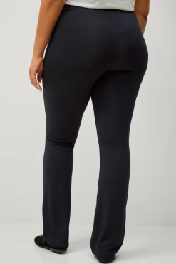 Sale Plus collection Soft leggings med en bootcut Dame Tights & Leggings