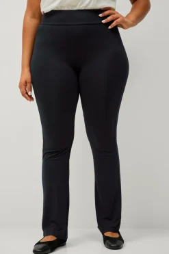 Sale Plus collection Soft leggings med en bootcut Dame Tights & Leggings