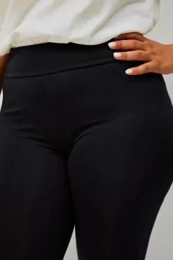 Sale Plus collection Soft leggings med en bootcut Dame Tights & Leggings
