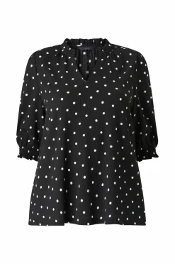 New Plus collection Top med pufærmer Dame Toppe & Tank-Toppe