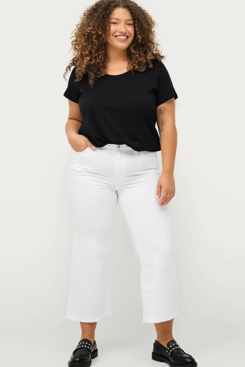 Best Plus collection Jeans med ben med svaj Dame Jeans