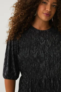 Hot Plus collection Top med pufærmer Dame Toppe & Tank-Toppe