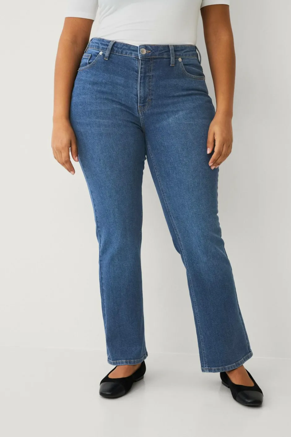 New Plus collection Bootcut jeans Dame Jeans