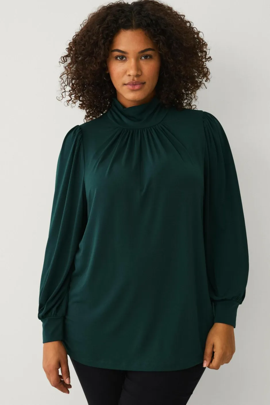 Ellos Plus collection Top med pufærmer^Dame Toppe & Tank-Toppe