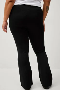Ellos Plus collection Kraftige leggings med bootcut^Dame Basistøj|Tights & Leggings