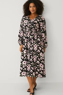 Ellos Plus collection Kjole med kittel^Dame Kjoler