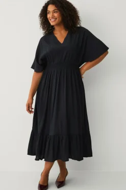 Ellos Plus collection Maxikjole med smock^Dame Kjoler