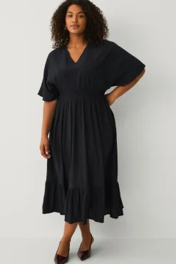 Ellos Plus collection Maxikjole med smock^Dame Kjoler