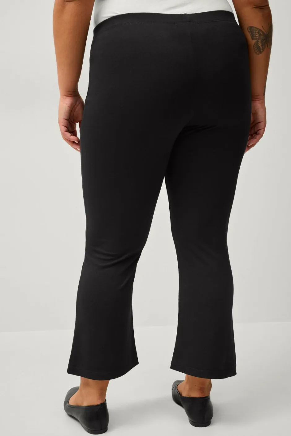 Ellos Plus collection Kortere leggings i kraftig kvalitet^Dame Bukser
