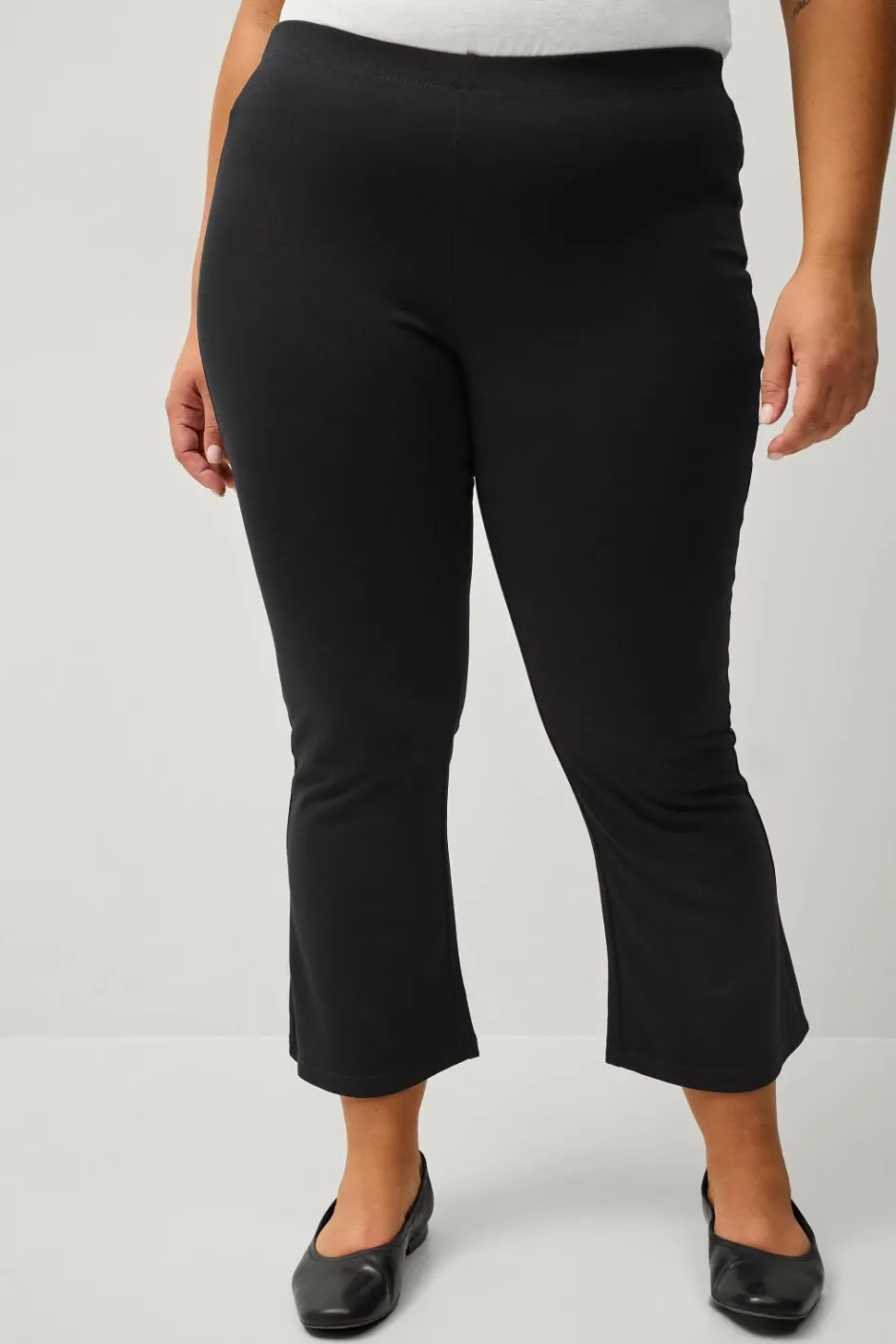 Ellos Plus collection Kortere leggings i kraftig kvalitet^Dame Bukser