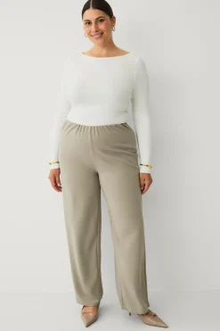Outlet Plus collection Bukser med brede ben Dame Bukser