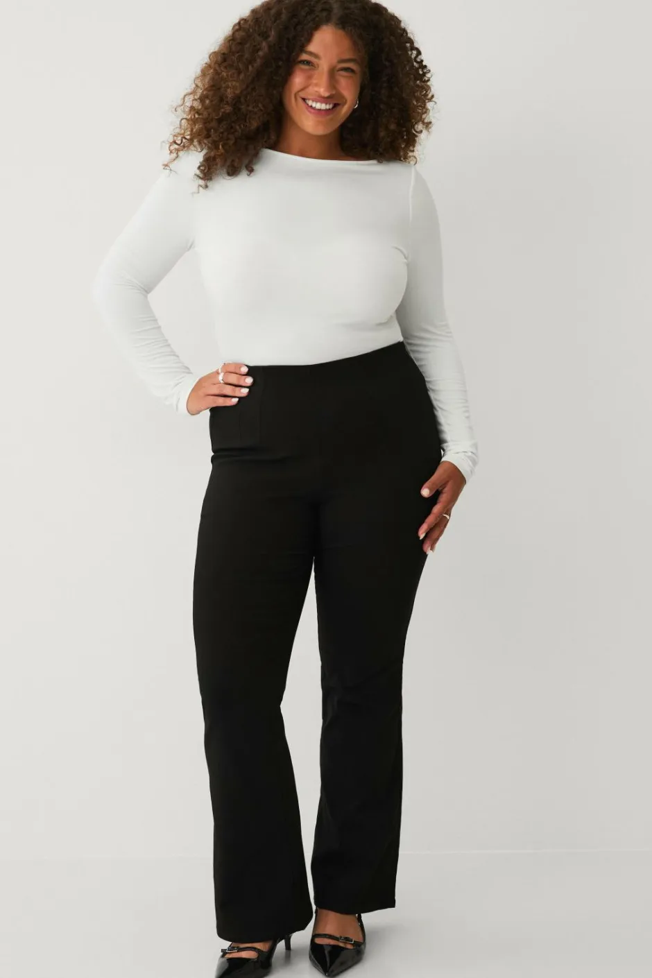 Hot Plus collection Bootcut-bukser Dame Bukser