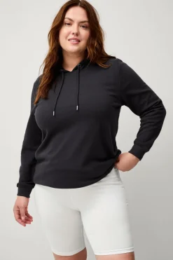 Ellos Plus collection Korte cykelshorts med høj talje^Dame Shorts|Basistøj