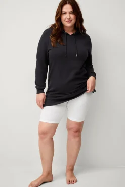 Ellos Plus collection Korte cykelshorts med høj talje^Dame Shorts|Basistøj