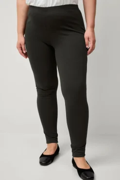 Hot Plus collection Leggings i kraftig kvalitet Dame Basistøj|Tights & Leggings
