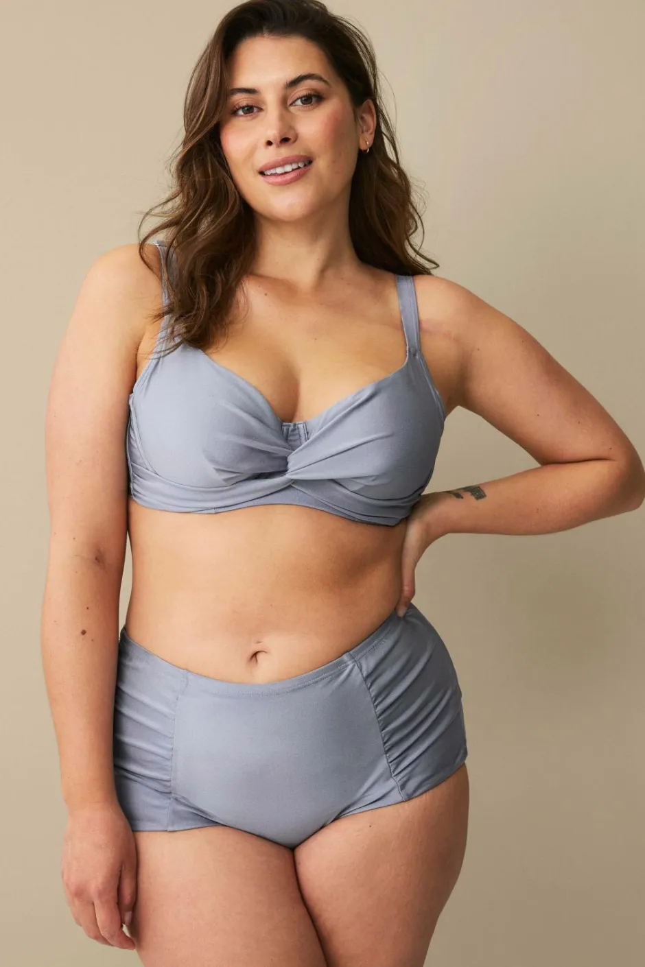 Ellos Plus collection Maxi Bikinitrusse med formende effekt^Dame Bikinier & Bikinidele