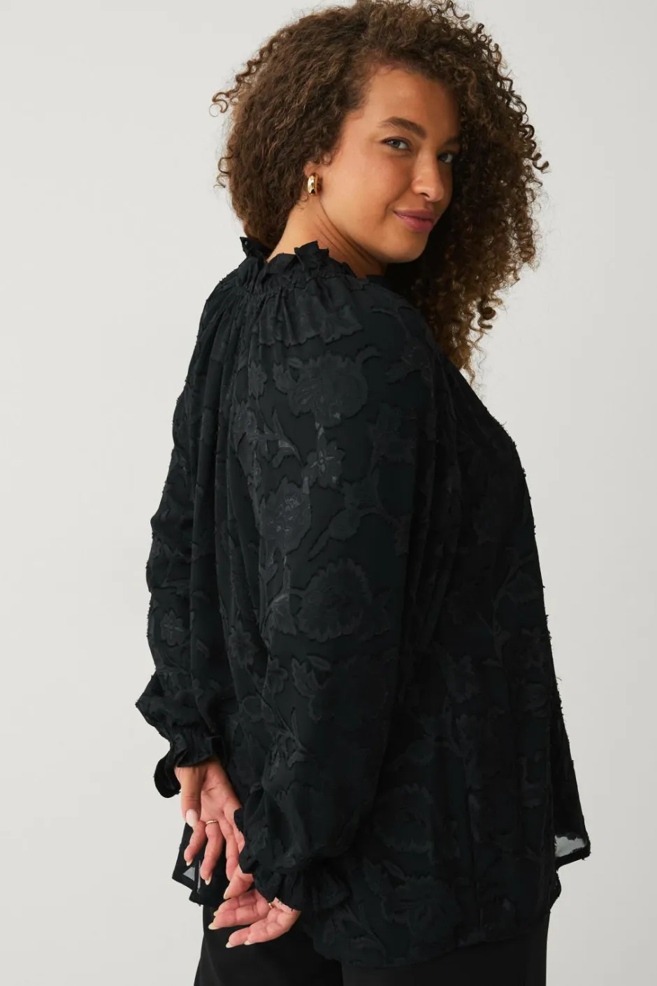 Ellos Plus collection Tunika med en v-hals^Dame Tunikaer
