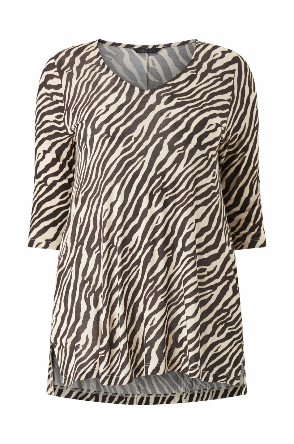 Outlet Plus collection Tunika med 3/4 lange ærmer Dame Tunikaer|Toppe & Tank-Toppe