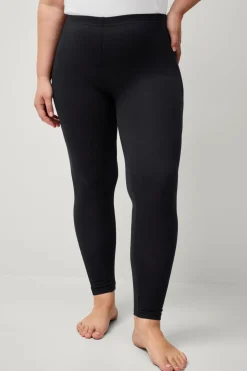 Sale Plus collection Leggings med høj talje Dame Tights & Leggings|Basistøj