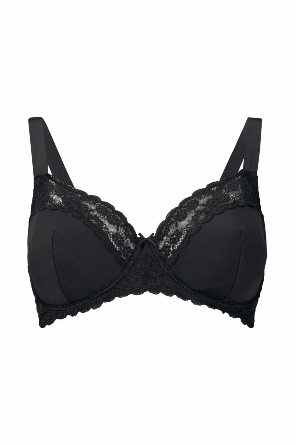 Ellos Plus collection Bøjle-bh med blondebesatte skåle^Dame Bh'Er