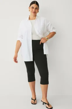 Plus collection Capri treggings Dame Bukser